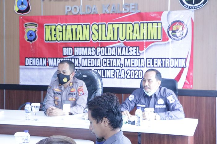 Bidang Humas Polda Kalsel Gelar Silaturahmi Dengan Awak Media Sonora Id