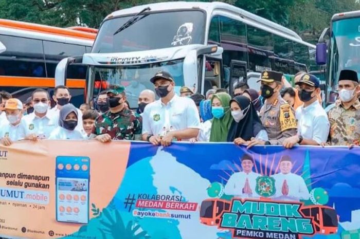 Kembali Gelar Mudik Gratis Pemko Medan Siap Berangkatkan 5000 Orang Ke