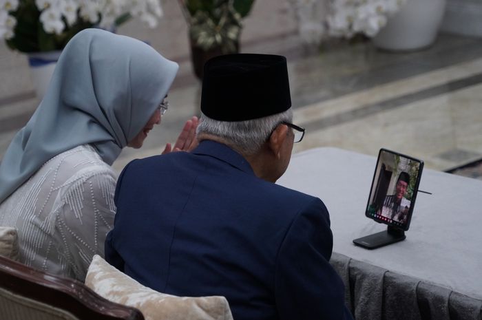 Silaturahmi Wapres Dan Ibu Hj Wury Ma Ruf Amin Dengan Presiden Dan Ibu