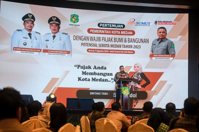 Pemko Medan Keluarkan Izin PBG Menara Masjid Agung Sonora Id