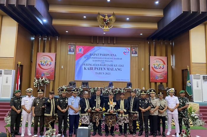 DPRD Kabupaten Malang Gelar Rapat Paripurna Dalam Rangka HUT Kabupaten