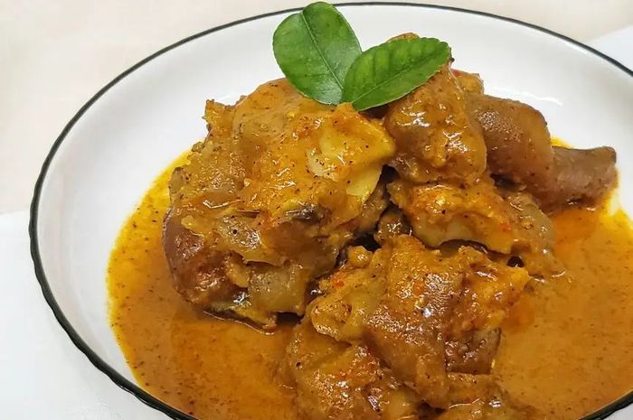 Resep Membuat Gulai Tunjang Ala Masakan Padang Yang Nikmat Sonora Id