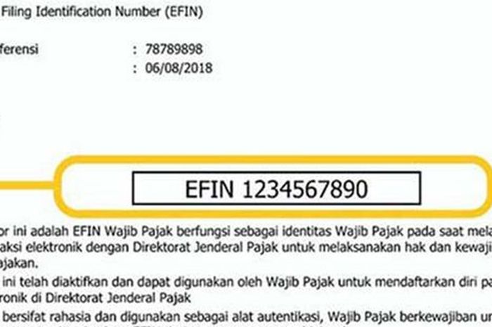 Lupa Efin Pajak Ini Cara Mudah Mendapatkannya Vrogue Co