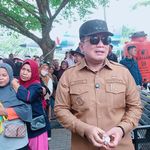 Bupati Sujiwo, Resmikan Lahan Parkir Taman Dirgantara, Dorong Ruang Publik Modern dan Pertumbuhan UMKM
