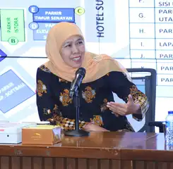 Bloomberg: Khofifah Sosok Penentu Kemenangan Capres Pilpres Indonesia 