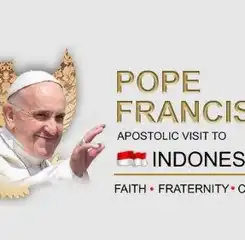 Logo dan Moto Kunjungan Paus Fransiskus ke Indonesia Resmi Dirillis