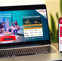 IndiHome Paket Movie Terbaru Makin Lengkap dan Hemat, Streaming mulai Rp309 Ribu