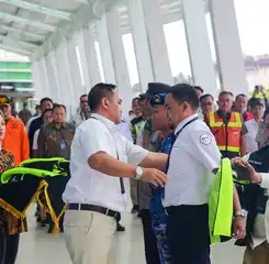BANDARA SAMS BALIKPAPAN CATAT LAYANI 370 RIBU PENUMPANG SELAMA RAFI 