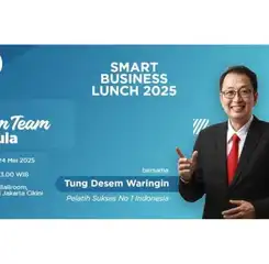 Smart Business Lunch bersama Pelatih Sukses Tung Desem Waringin   
