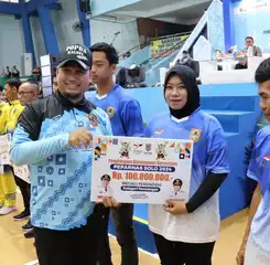 Bonus Peparnas Diserahkan, NPC Kalsel Ungkapkan Rasa Terima Kasih