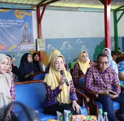 Bunda PAUD Kota Makassar Tinjau Pemeriksaan Kesehatan Gigi Anak dalam Rangka Gebyar PAUD 2025