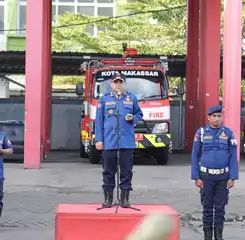 Wali Kota Makassar Apresiasi Kinerja Damkarmat, Tegaskan Peran Strategis dalam Layanan Kemanusiaan