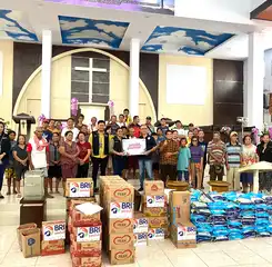 BRI Group Peduli Serahkan Bantuan CSR ke GMIM Yohanes Teling Manado