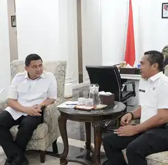 Perkuat Sinergi, Kepala BPN Makassar Komit Dukung Penertiban Aset Pemkot