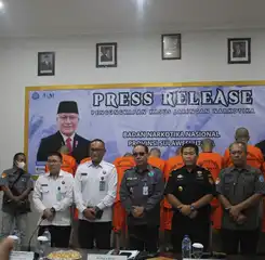 Sulut Berhasil Bongkar Empat Jaringan Narkoba, 16 Tersangka Ditangkap