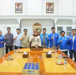 Wakil Wali Kota Makassar Terima Kunjungan DPD KNPI, Bahas Sinergi Program Kepemudaan