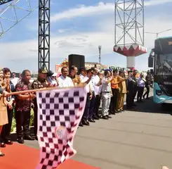 Bus Trans Sulsel Diresmikan, Gubernur Targetkan Ekspansi ke Seluruh Wilayah Sulsel