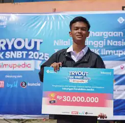 Siswa Asal Parepare Dapat Beasiswa dari Telkomsel, Jadi Top Scorer Ilmupedia Tryout UTBK 2025