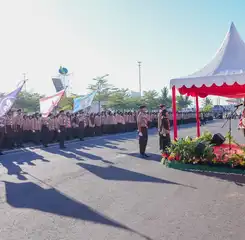 Gubernur Sulsel Pimpin Upacara Hari Pramuka ke-64 di CPI Makassar