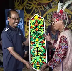 Nikmati Keragaman Budaya, Peserta PKSN XIII Sambangi Komunitas Etnis di Pontianak