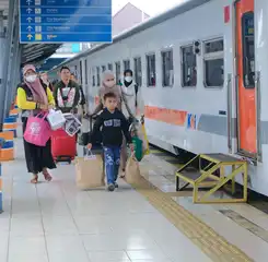 Hari Ke-4 Libur Panjang, Penumpang Kereta di Divre III Palembang Masih Padat