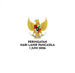 Link Logo Hari Lahir Pancasila 2026 Berbagai Format, Unduh Gratis