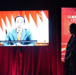  Presiden Jokowi Terima Penghargaan Bergengsi Global Citizen Award
