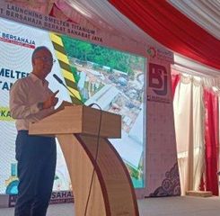 Menperin: Smelter Titanium di Bangka Ciptakan Lapangan Kerja dan Tingkatkan Nilai Tambah