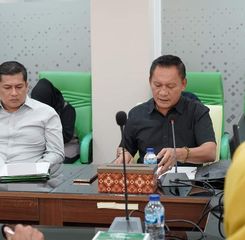 Bahas Konfik Agraria, Pansus RTRWP Kep. Babel Temui Dirjen Penataan Ruang Kementrian ATR/BPN RI