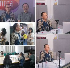 Algafry Paparkan Strategi Pembangunan Ekonomi Kabupaten Bangka Tengah Saat Siniar di Sonora FM Jakarta