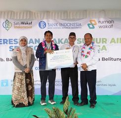 PERESMIAN WAKAF SUMUR AIR BERSIH DI SDN 5 PARITTIGA, BANGKA BARAT: Bank Indonesia Dorong Optimalisasi Wakaf Digital untuk Kesejahteraan Masyarakat