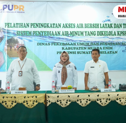 Pemkab Muara Enim Gelar Pelatihan KPSPAM untuk Optimalkan Akses Air Bersih dan Sanitasi Desa