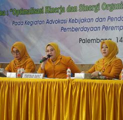 BKOW Sumsel Dorong Penguatan Program Pemberdayaan Perempuan dan Keluarga
