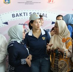PHI ke-97, Kemen PPPA Gelar Bakti Sosial Pemberdayaan Perempuan Pesisir di Muara Angke