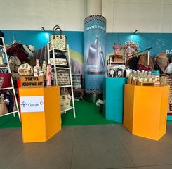 Promosi UMKM di Dorong PT TIMAH Tbk Melibatkan Mitra Binaan Airport Local Pride Festival Bandara Depati Amir
