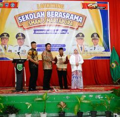 Gubernur Herman Deru Resmikan Sekolah Berasrama di SMA Negeri 3 Martapura, Perluas Akses Pendidikan Berkualitas
