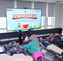 HUT ke-45 PTBA, Aksi Donor Darah Bukti Kepedulian Sosial dan Komitmen Kesehatan Masyarakat