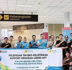 PLN Babel Terjunkan 10 Personel BKO ke Pelosok NTT Demi Akselerasi Pemerataan Akses Listrik Nasional
