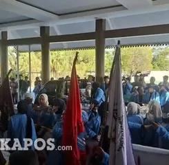 Tuntut Perbaikan Kualitas Pendidikan, Ratusan Mahasiswa UBB Datangi DPRD Provinsi Bangka Belitung