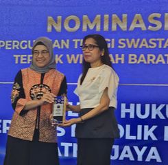 Fakultas Hukum Unika Atma Jaya Raih Penghargaan Literasi Hukum Digital 2026