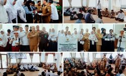 Berikan Beasiswa Prestasi Rp340,5 Juta, Baznas Bangka Tengah Bantu 417 Siswa SD dan SMP