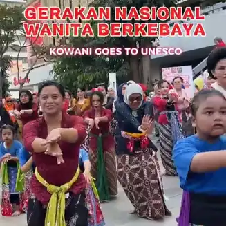 Fun Walk Berkebaya dan Tarian Tradisional Semarakkan Jelang Hari Kartini