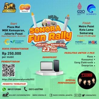 Sonora Fun Rally 2022: Jakarta-Semarang