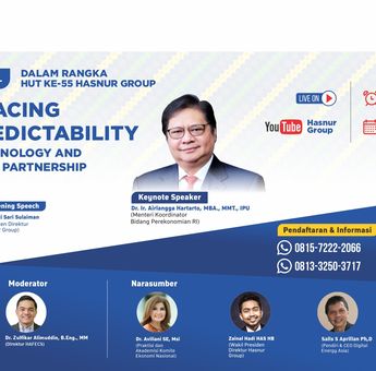 HUT Ke-55 Hasnur Group, Daftarkan Diri Anda di Webinar 'Embracing Unpredictability with Technology and Strategic Partnership'