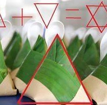 Heboh, Ustadz Larang dan Ajak Boikot Makan Nasi Lemak Lantaran Bungkusnya Menyerupai Simbol Iluminati
