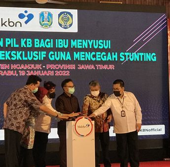  Sosialisasi Perdana Tahun 2022, BKKBN Luncurkan Pil KB di Kabupaten Nganjuk Jawa Timur