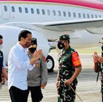 Presiden Jokowi Kunjungan Kerja ke Provinsi Sumatera Selatan