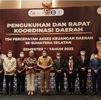 Kukuhkan TPAKD Kab/Kota se-Sumatera Selatan, Langkah Gubernur Perluas Akses Keuangan bagi Masyarakat