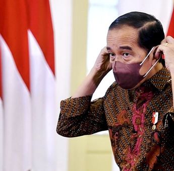 Selamat Tinggal Masker! Jokowi: Masyarakat Boleh Lepas Masker saat Aktivitas Outdoor yang Tak Banyak Orang