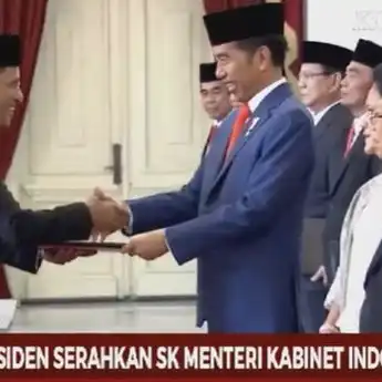 Baru Jadi Mendikbud, Nadiem lakukan Hal ini pada Ibu Iriana dan Wapres